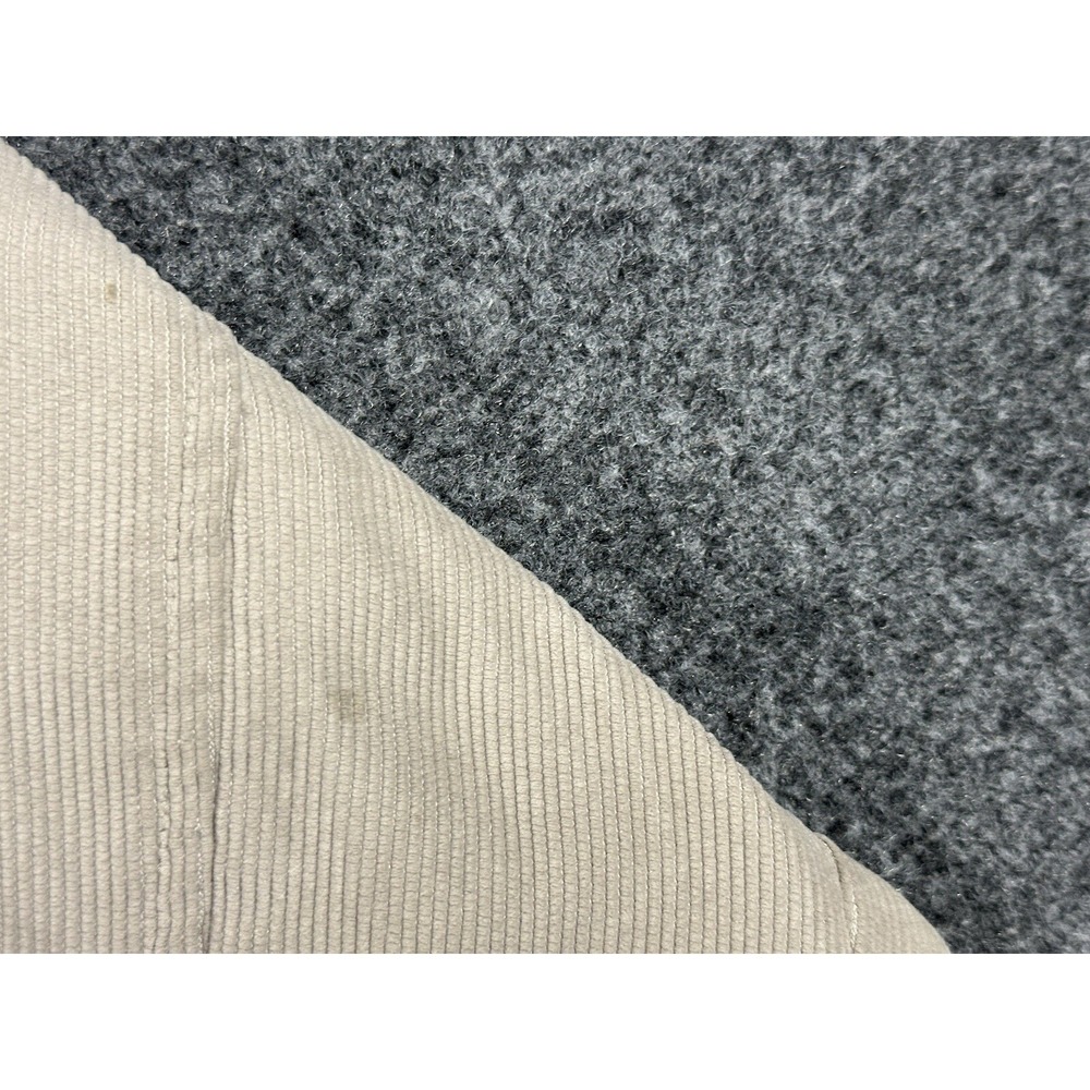 Vtg Patagonia Corduroy Lined Jacket Small Removable Hoodie Beige Grey Snap Down - Picture 10 of 10